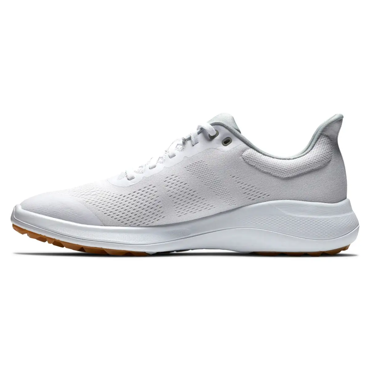 FootJoy Flex Golf Shoes White/Tan 56139 - Image 4