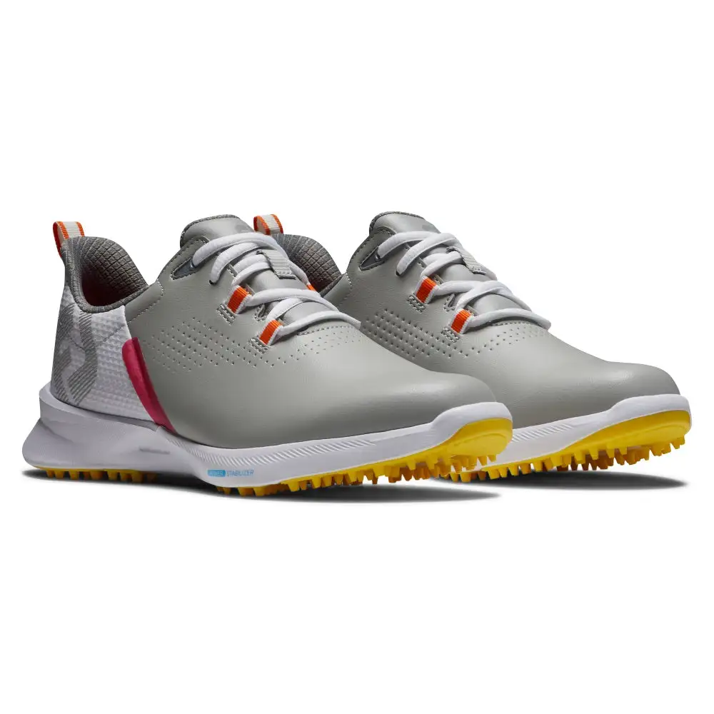 FootJoy Fuel Womens Golf Shoe 92372 Grey/White/Yellow