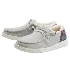 Hey Dude Funk Wool Women's Shoes Grey