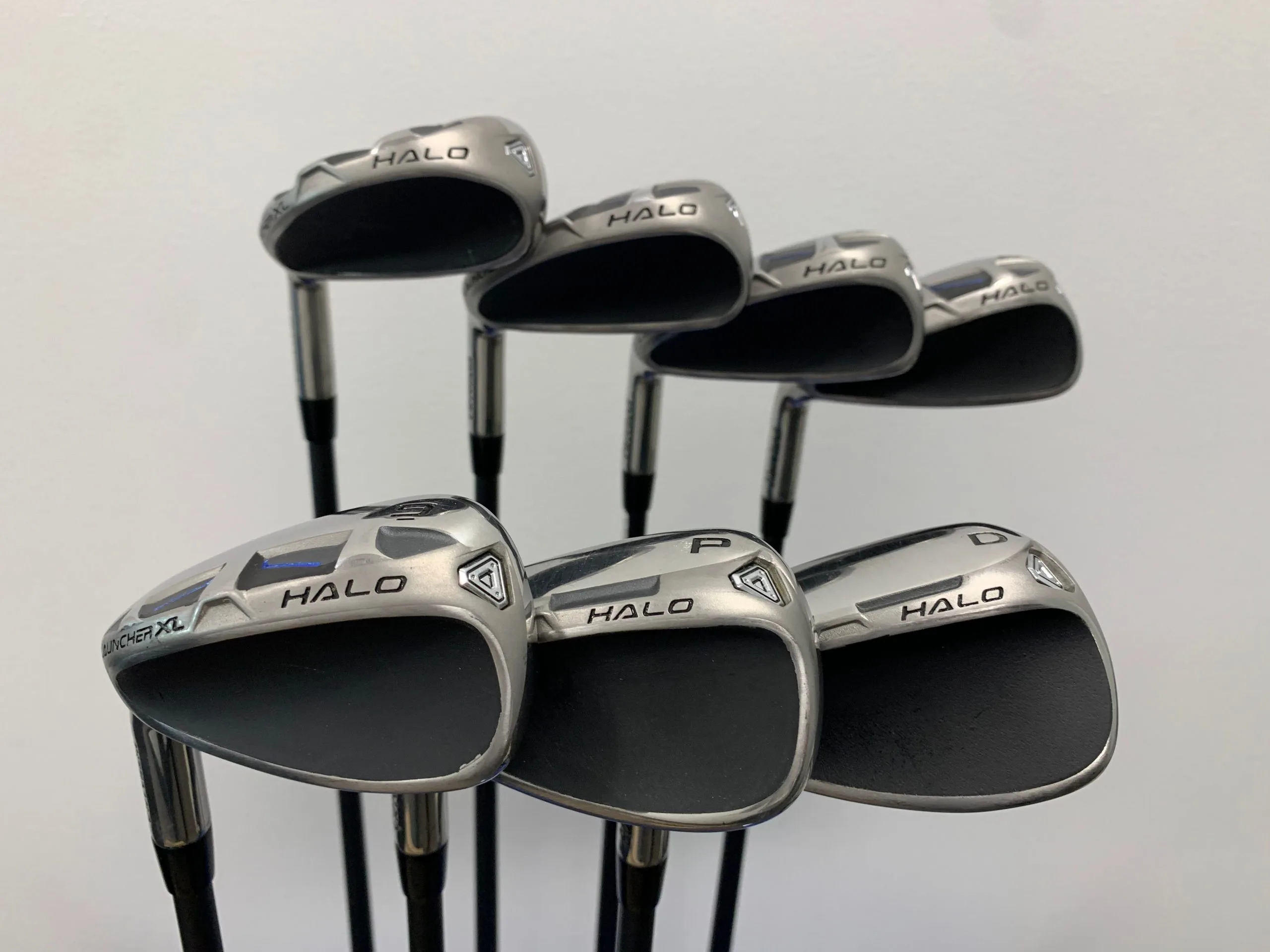 Cleveland Launcher XL Halo Irons 5-DW Cypher 60 Regular Left Hand - Very Good