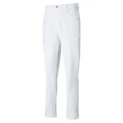 Puma Men's Jackpot 5 Pocket Pant White