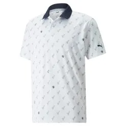 Puma Men's MATTR Egrets Golf Polo 2022 (On-Sale)