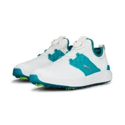 Puma Men's Ignite Articulate Disc Golf Shoes - White/Green