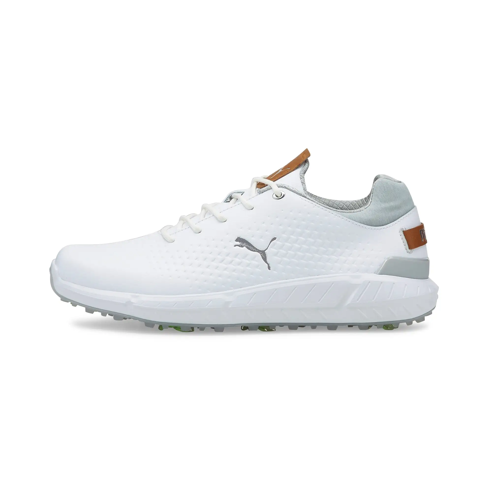 Puma Men's Ignite Articulate Leather Golf Shoes - White