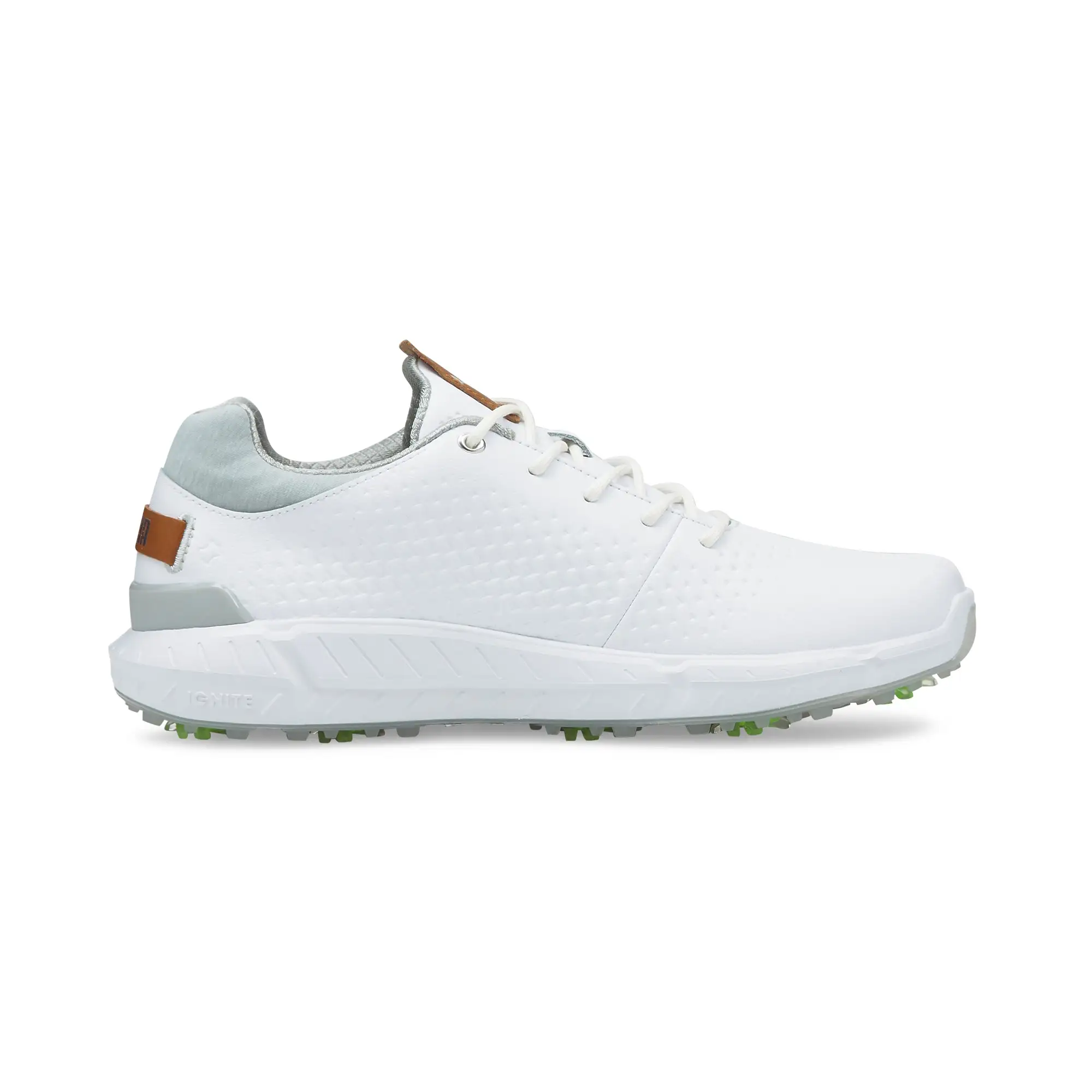 Puma Men's Ignite Articulate Leather Golf Shoes - White - Image 2