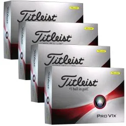 Titleist 2023 Pro V1x Golf Balls Yellow - Buy 3 Dozen, Get 1 Dozen Free