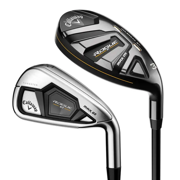 Callaway Rogue ST Max OS Combo 8 Piece Iron Set Graphite