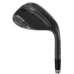Cleveland RTX Full Face Black Satin Wedge Steel Shaft