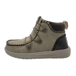 Hey Dude Women's Eloise Recycled Leather Boots Oak