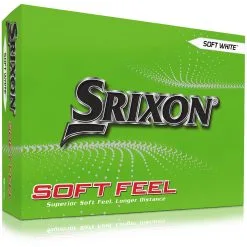 Srixon Soft Feel 13 White Golf Balls 1 Dozen 2023