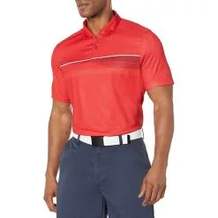 Oakley Men's Dimension Stripe RC Polo Short Sleeve Golf Shirt (On-Sale)